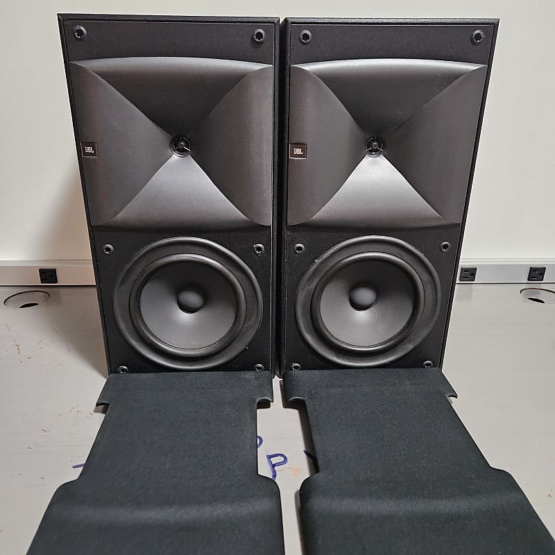 JBL HLS610 2Way Bookshelf Speakers 1998 Black Reverb