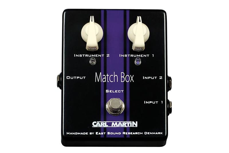 Carl Martin Match Box A/B Switcher Guitar Effects Pedal 438845 852940000394 image 1