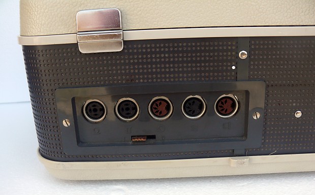 Vintage retro GRUNDIG TK23 portable reel to reel Valve TUBE recorder tape  deck player 1960's