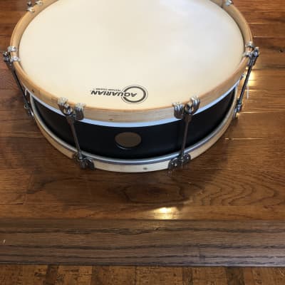 Bello Drum Co. 14” x 5” Prototype Thin Shell Fiberglass Snare Drum 2021 Flat Black image 8