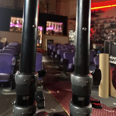 Ultimate Support Ts-80b Original Series Aluminum Trip0od Speaker S PAIR image 9