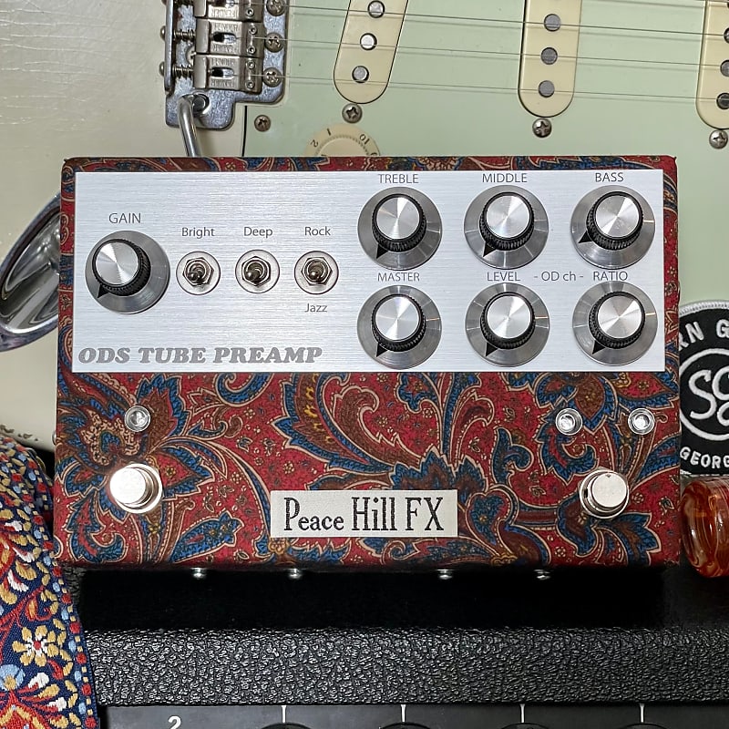 ギター peacehill FX ODS Peace Hill FX ODS Tube Preamp: guitar preamp from Japan