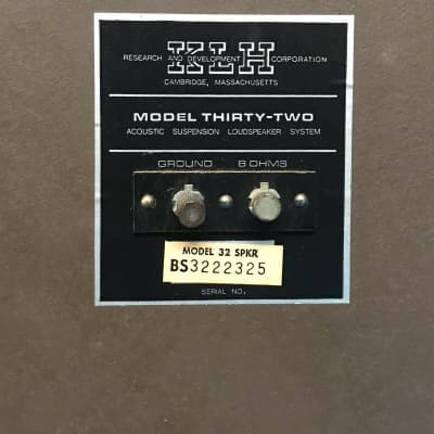 KLH MODEL THIRTY-TWO スピーカー ペア Yahoo!オークション - KLH Model 32 THIRTY-TWO スピーカーペア 01943