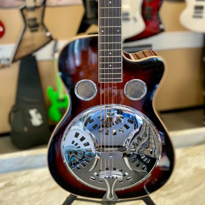【希少】Rogue Classic Spider Resonator ブラック 2019 Rogue Classic Spider Resonator Acoustic Guitar! | Reverb