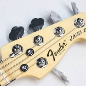 Fender American Deluxe Jazz Bass V 5-String Natural, Maple Fretboard NEW! #31176 image 5