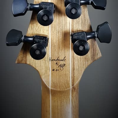 Manuel Ali Guitars X6 Custom Quilted Maple Explorer image 7