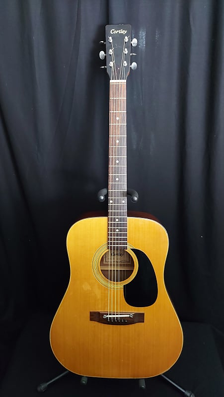 Cortley 870 Acoustic Guitar Vintage MIJ with Case image 1