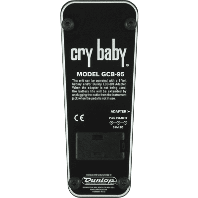 Dunlop GCB-95 Original Cry Baby Wah Pedal image 2