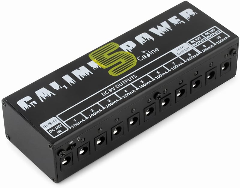 Supply　10　9V　Guitar　Board　Pedal　12V　Pedals　Power　Output　Effect　18V　Reverb
