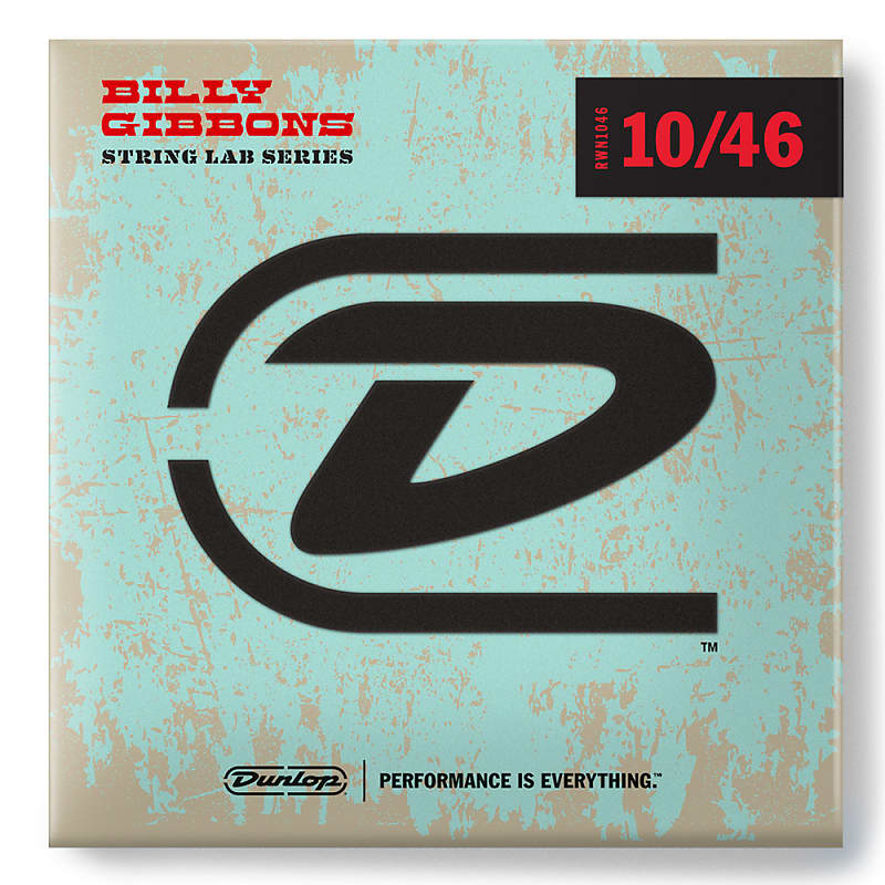 Dunlop RWN1046 Billy Gibbons Icon Signature Nickel Electric Guitar Strings 10-46 image 1