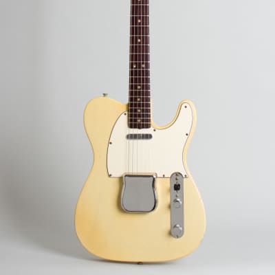 Fender Telecaster Solid Body Electric Guitar (1966), ser. #132499, original black tolex hard shell case. image 1