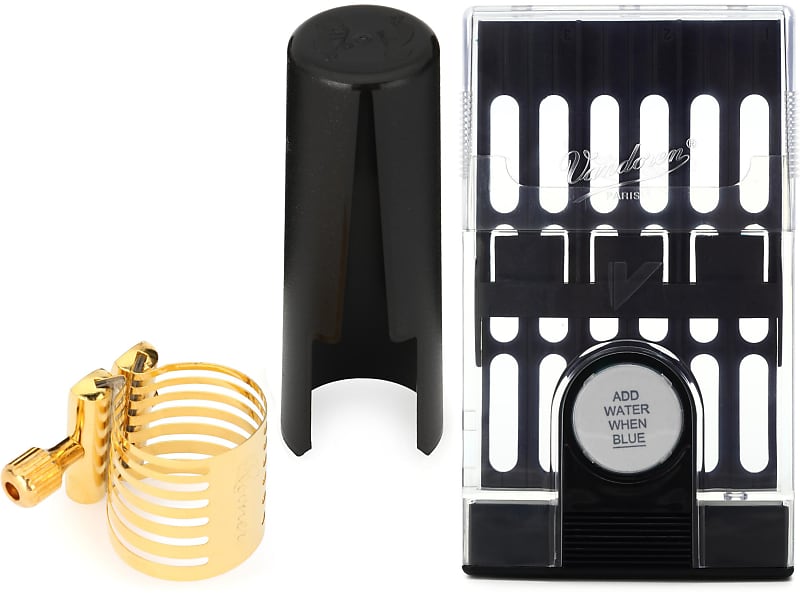 Rovner Platinum Gold Ligature for Tenor Saxophone Mouthpiece Reverb