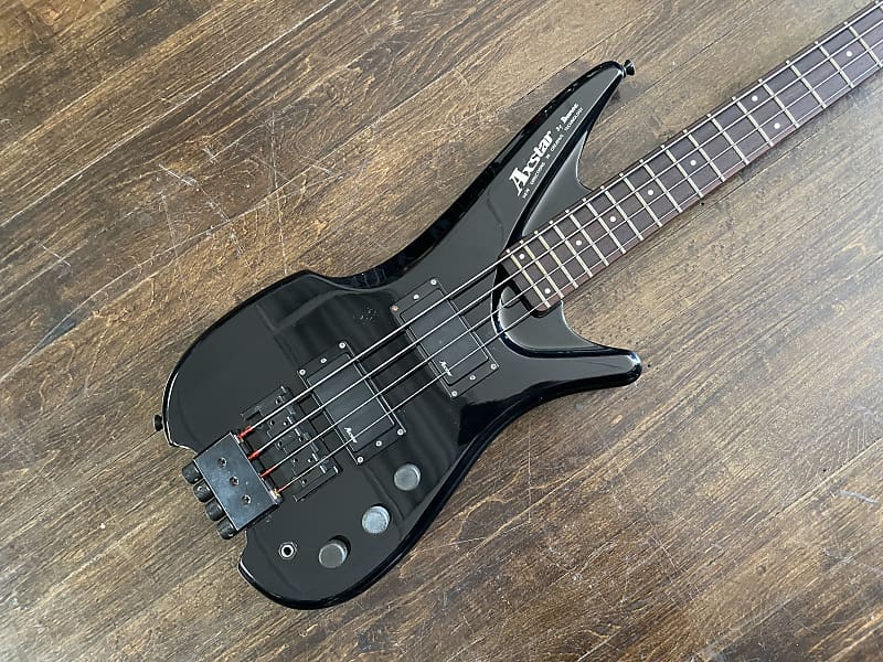 1980s Ibanez Axstar 4 String Electric Bass Headless Horseman | Reverb