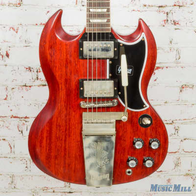 Gibson Custom 1964 SG Standard Reissue w/ Maestro Vibrola VOS - Cherry Red image 1