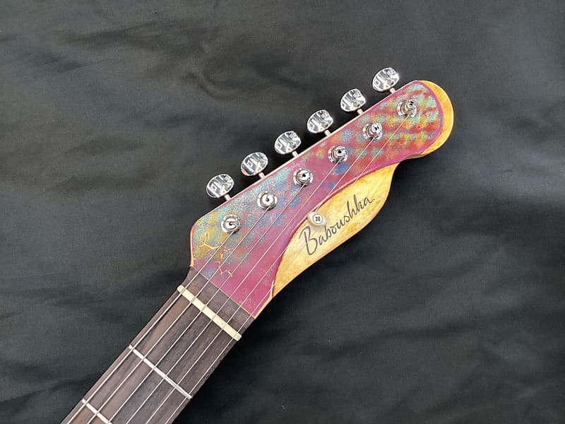 Baboushka Guitars Kaleidoscope T-Style/Pink many