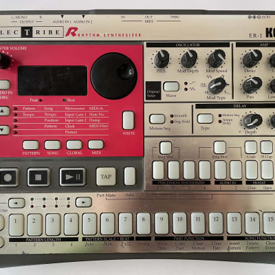 Korg Electribe-R ER-1 Rhythm Synthesizer 2000s - Silver