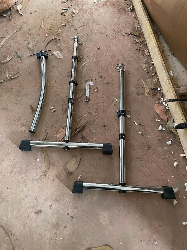 Gibraltar Drum Rack Feet and wing bar Reverb