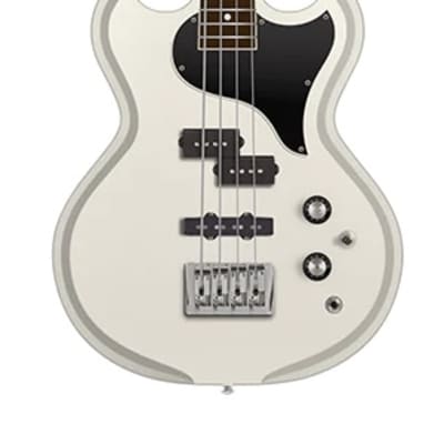 PureSalem La Flaca Bass Metallic White for sale