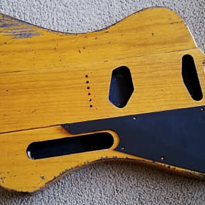 堅実な究極の MJT Telebird Telecaster Hybrid Replacement Body w/Pickguard ギター