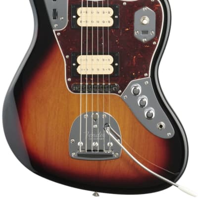 Fender Kurt Cobain Jaguar Electric Guitar, with Rosewood Fingerboard (with Case), 3-Color Sunburst image 3