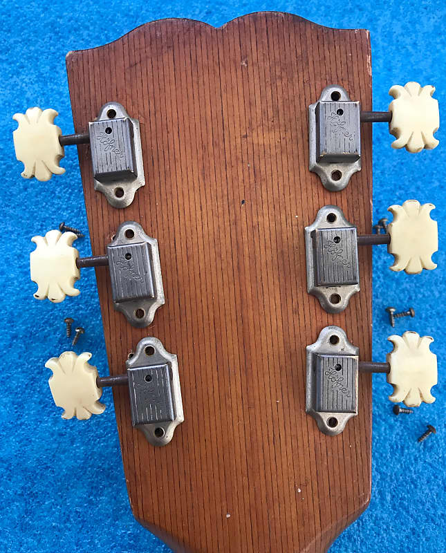 Hofner Closed back tuners 1957/8 Silver/ivory Reverb