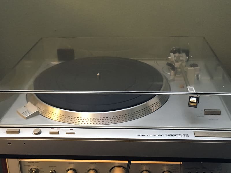 Sony PS-T33 Stereo TurnTable System Works- Read shops Full Description