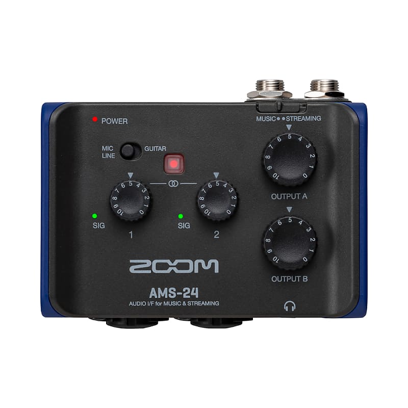 Zoom AMS-24 USB-C Audio Interface for Music and Streaming image 1