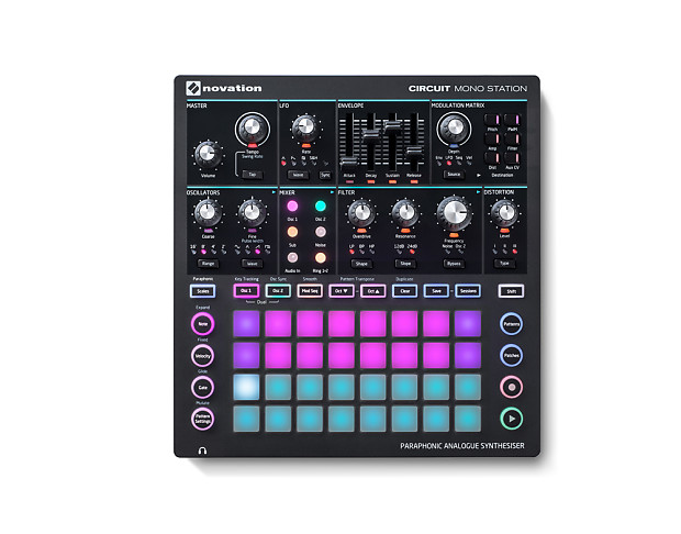 Novation Circuit Mono Station Paraphonic Analog Synth - In Stock - Free US Shipping image 1