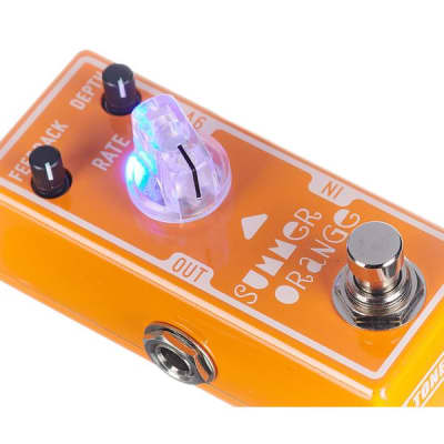 Tone City Summer Orange | Phaser mini effect pedal, True  bypass. New with Full Warranty! image 14