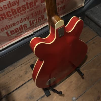 Framus 5/114-54 Fret Jet Semi-Acoustic Guitar 1964 Red | Reverb
