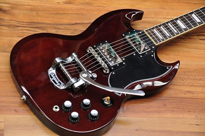 Tokai SG 136-B5 WN Special Bigsby Walnut JAPAN | Reverb The