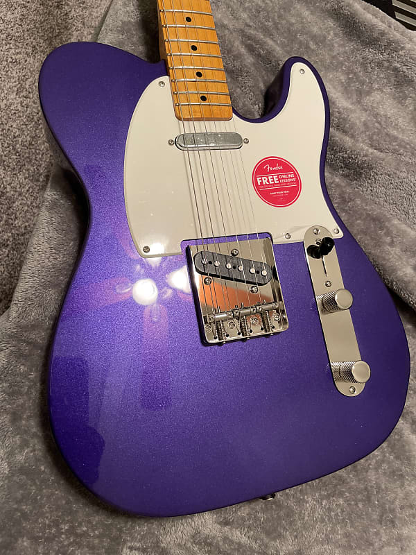 Squier classic store vibe telecaster purple