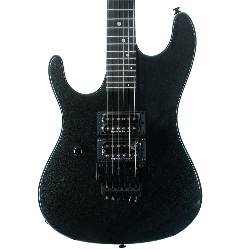 Kramer Nightswan, Left-Handed Electric Guitar, Jet Black Metallic image 1
