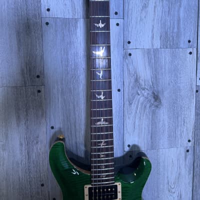 PRS Custom 22” 10-Top  ( #10 of 40 limited run) 1997 - Emerald Green with Gold Birds (Signed By Paul) image 12