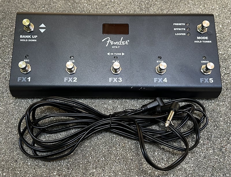 Fender GTX7 Footswitch Controller for Mustang GTX Reverb