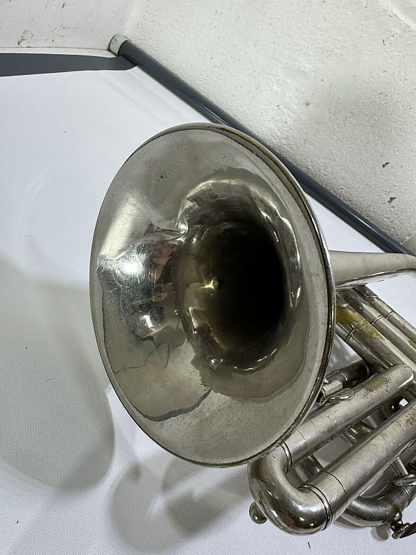 Jerome Thibouville Lamy Jtl Cornet Antique Silver Plated