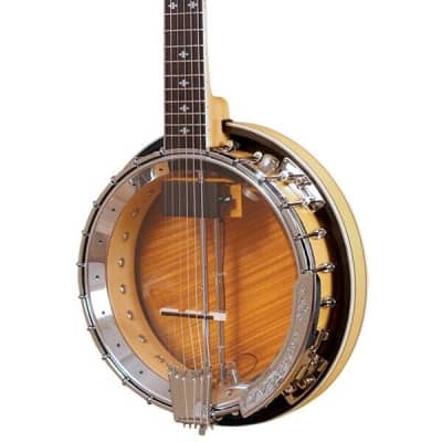 Gold Tone GT-750/L Deluxe Hard Rock Maple Neck 6-String Banjitar(Banjo-Guitar) w/Gig Bag & Resonator For Left Handed Players image 1
