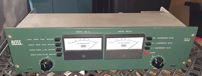 Altec 9473A audio limiter / compressor | Reverb