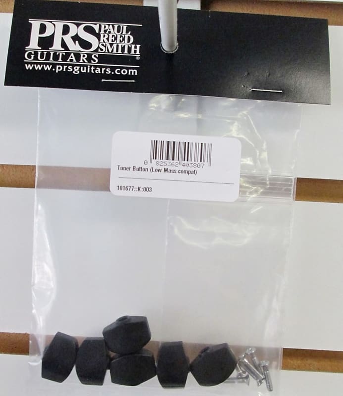 Paul Reed Smith S2 & CE24 Guitar Black Tuner Button Set New, Orignal Parts  PRS Acc-4606 BP