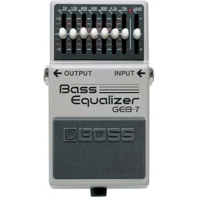 Boss GEB-7 Bass Equalizer 7-Band Graphic EQ Pedal GEB7 for sale