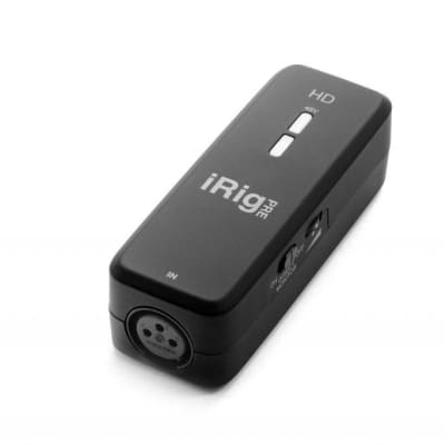 IK Multimedia iRig Pre HD High-definition microphone preamp for iPhone-iPad and Mac-PC image 9