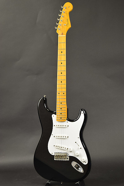 Fender Japan Stratocaster ST57-US Black | Reverb