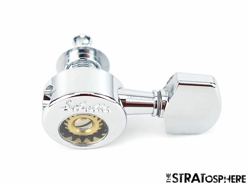 NEW Schaller Da Vinci CHROME TUNERS 3x3 181 Ratio Guitar Reverb