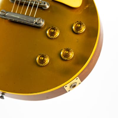 Gibson 1958 Les Paul Gold Top Electric Guitar Owned By Billie Joe Armstrong Of Green Day image 9