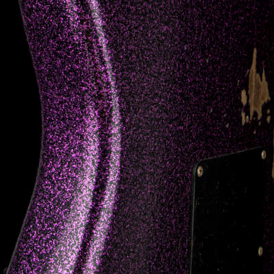 Fender Custom Shop Empire 67 Stratocaster Relic - Magenta Sparkle #74770 image 11