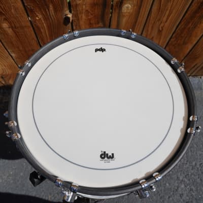 PDP Concept Maple Classis Series Ebony 6 x 14" Snare Drum w/ Maple Wood Hoops image 5