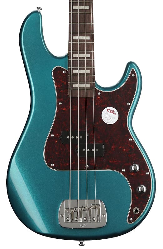 G&L Tribute LB-100 Bass Guitar - Emerald Blue image 1