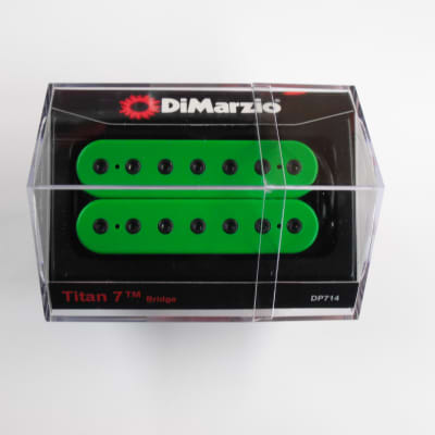 DiMarzio Full Set 7-string Humbucker Pickups Green | Reverb