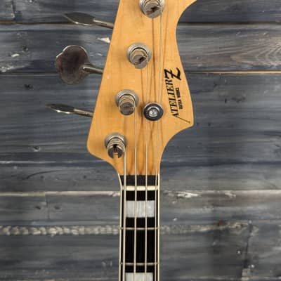 Used Atelier Z P-Bass Style Electric Bass with Hard Case image 3