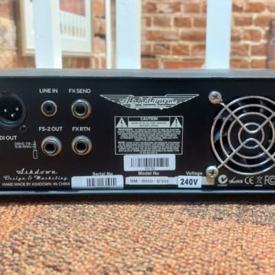 Ashdown RM-500 EVO II Rootmaster 500-Watt Bass Amp Head 2018 - 2020 - Silver image 2